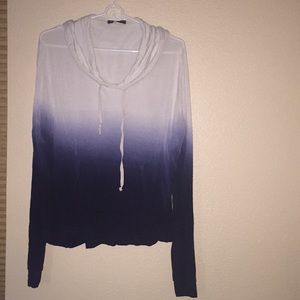 Brandy Melville Fading Blue lightweight sweatshirt
